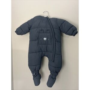 Zara Snow Suit For Baby 6-9months Blue